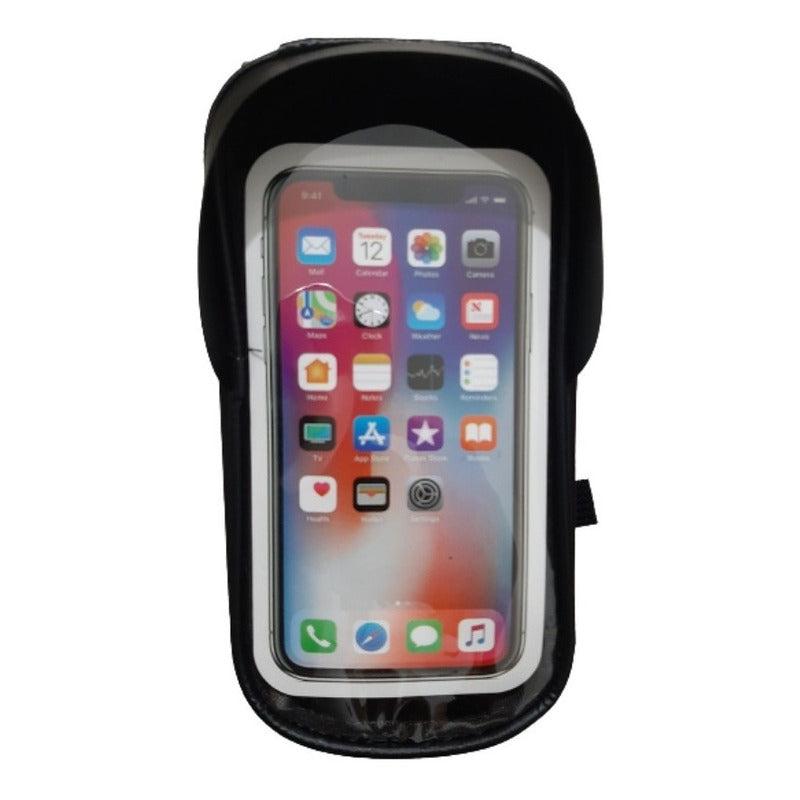 Bolso Estuche Porta Celular Bicicletas  Negro
