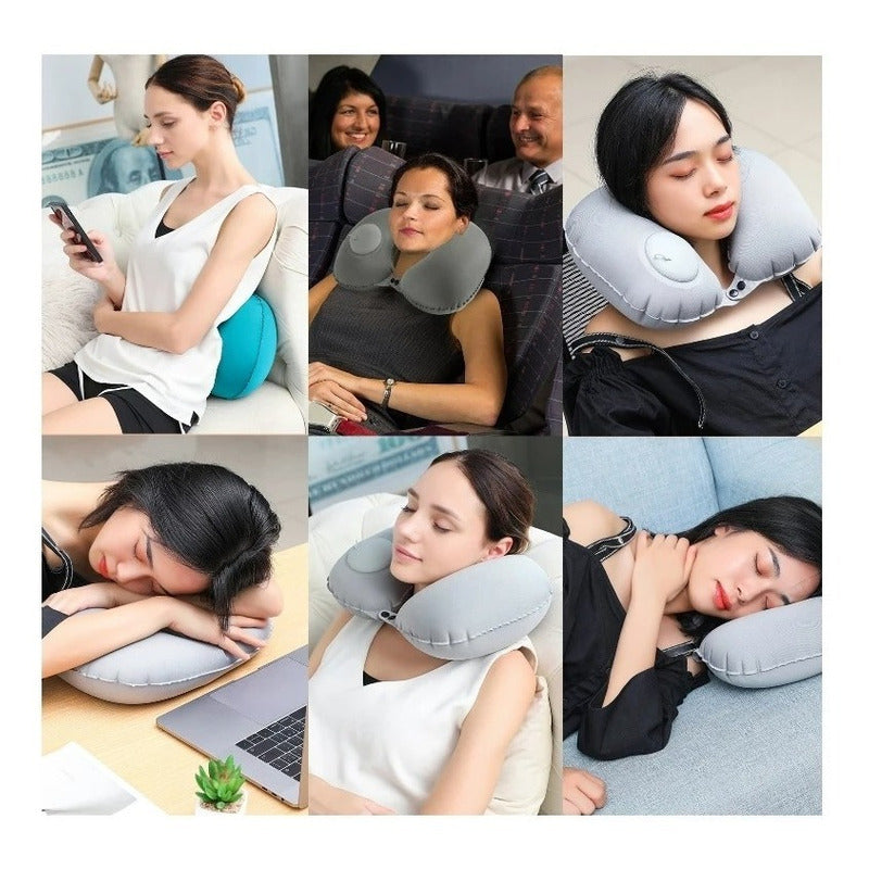 Almohada Inflable Para Descanso