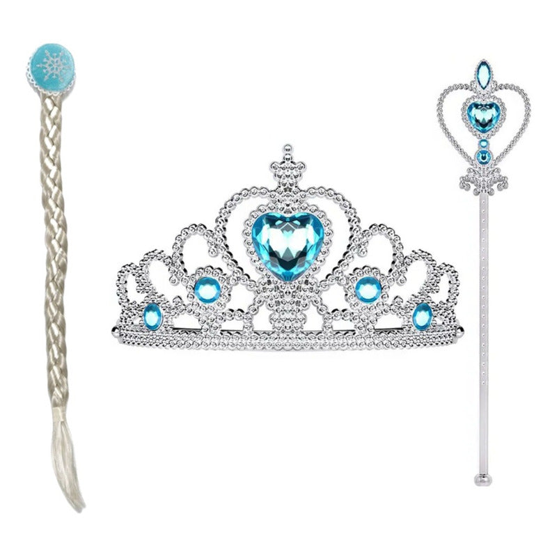 Accesorios De Princesa Elsa Cosplay Niñas