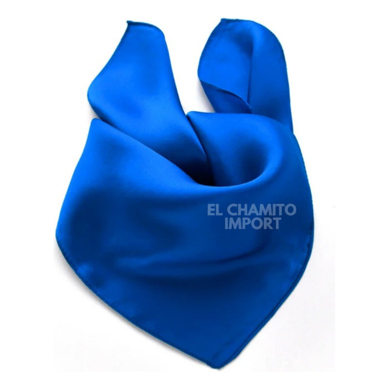 Pañuelo 50 X 50 Tipo Seda Elegante Accesorio Varios Diseños