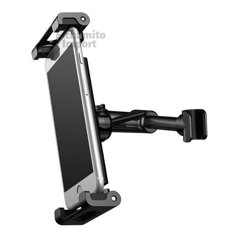 Soporte Celular Tablet /switch /oled- Auto Asiento Respaldo Negro