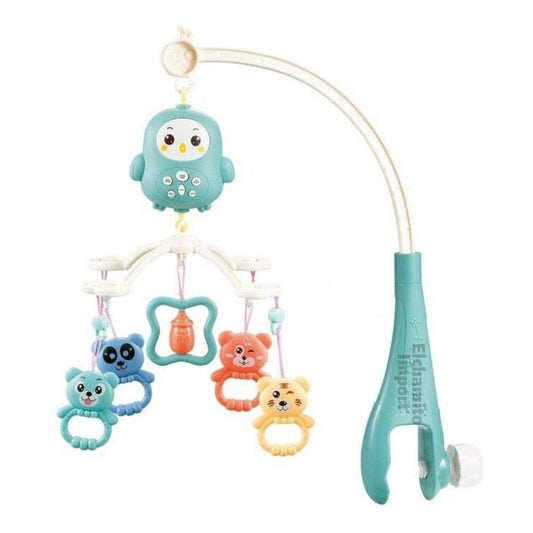 Móvil Giratorio Para Cuna De Bebe Con Luz Y Sonido Original
