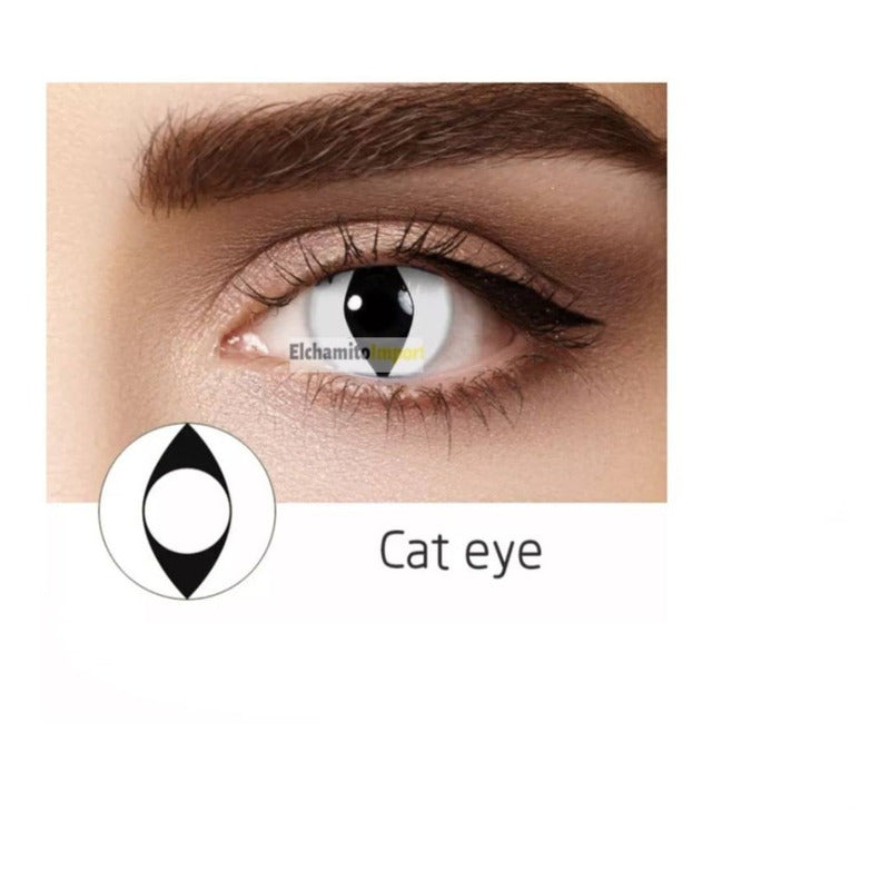 Lentes De Contacto Halloween Disfraz Accesorio Cosplay