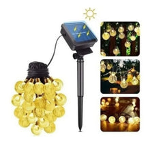 Guirnalda Solar Navideña 5 Metro 30 Led Navidad